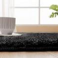 thumbnail image 4 of Sakiyrr Shaggy Area Rug for Bedroom Living Room 5'x8', Non-slip Fluffy Floor Carpet, Black, 4 of 8