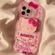 thumbnail image 1 of Sanrio-funda de teléfono Kawaii con soporte de Hello Kitty, carcasa a prueba de golpes con dibujos animados para Iphone 11, 12, 13 Pro Max, Mini, X, Xs, Xr, 7, 8 Plus, Y2k Fivean unisex, 1 of 2