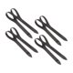 thumbnail image 4 of EXHUMKY 4Ud Accesorio Negro Para Goggle Banda De Silicona Para Mantener Gafas Ajustadas Y Seguras, 4 of 8