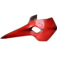 thumbnail image 4 of Goro Akechi Mask Cosplay Anime Persona 5 Role Crow Half Face Helmet Resin Headwear Halloween Masquerade Party Costume Prop, 4 of 5