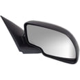thumbnail image 4 of For Chevy Suburban 1500 2000-2005 Door Mirror Passenger Side | Non-Heated | Manual | Black Cover | Chrome | Replacement For 25876715-PFM | GM1321208, 4 of 5