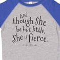 thumbnail image 4 of Inktastic Though She Be but Little Shakespeare Quote Boys or Girls Toddler T-Shirt, 4 of 5