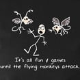 thumbnail image 3 of CafePress - Flyingmonkeysdark Long Sleeve T Shirt - Women's Long Sleeve Graphic Tee Casual Fit, 3 of 4