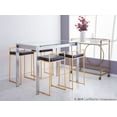 thumbnail image 4 of Tabouret de comptoir contemporain Fuji, de LumiSource, 4 of 8