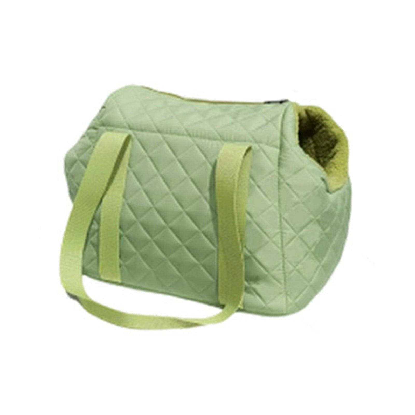 Portable Cat Dog Carrier Backpack, Winter Warm Plush Pet Travel Bag for Small Dogs Cats, Stress Relief House Style Carrier for Outdoor Hiking Car Travel, Soft Cloth Pet Sling