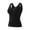 Black, variant on PBFRDSJ Women's Lace Camisole Tank Top Seamless Tummy Control Compression Shapewear Camisoles V Neck Ribbed Slim Fitted Tops