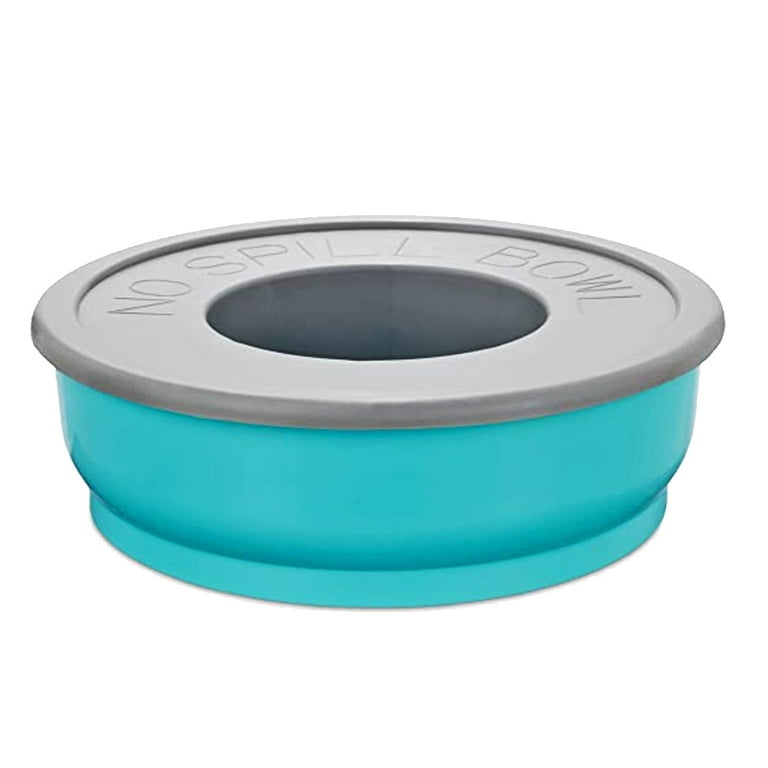 Good2go No spill Dog Bowl Food or Water Durable Plastic Easy Clean 16 fl oz Blue 8 in Walmart