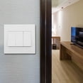 thumbnail image 3 of Wireless Remote Control Kinetic Self powered No Battery Wall Light Smart Switch(Three Gang), 3 of 5