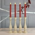 thumbnail image 2 of LumaBase Battery Operated Taper Candles - Set of 4 (Warm White), 2 of 5