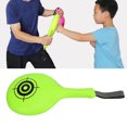 thumbnail image 1 of Cible de Boxe, Matériaux Durables en PU et EVA, Confortable Antidérapant, Simple Portable, Réponse Rapide, Design Multifonctionnel pour Boxe Muay Thai Taekwondo Karaté, 1 of 8