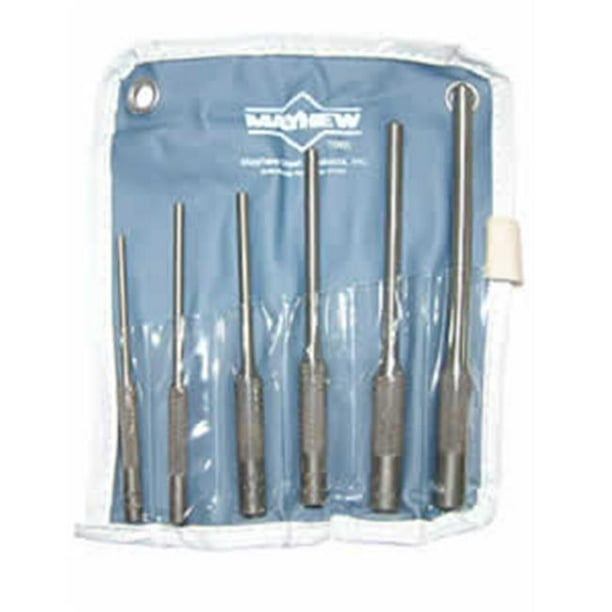 Mayhew Outils MAY62250 6 Pc Roll Pin Punch Set