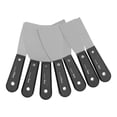 thumbnail image 4 of Juego de 7 espátulas de yeso, juego de espátulas de acero portátiles para paneles de yeso, herramientas para pintar madera, 4 of 12