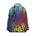 thumbnail image 3 of Dog Lover Gift School Bag with Adorable Dog-Themed Prints, Featuring Paw Prints and Bones, Ideal for Daily Use, 3 of 5