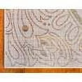 thumbnail image 7 of Unique Loom Lyon Collection Area Rug - Sapphire (4' 1" x 6' 1" Rectangle Ivory/Red), 7 of 7