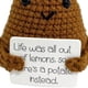 thumbnail image 2 of Muñeca De Tejer De Lana Linda Y Divertida Bonito juguete de patata cosido a mano con tarjeta positiva, regalos de buena suerte para niños y adultos, 2 of 6