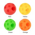 thumbnail image 2 of Easy Grip Tricky Treat Interactive Food Dispensing Dog Toy Ball Soft Vinyl Home, 2 of 4