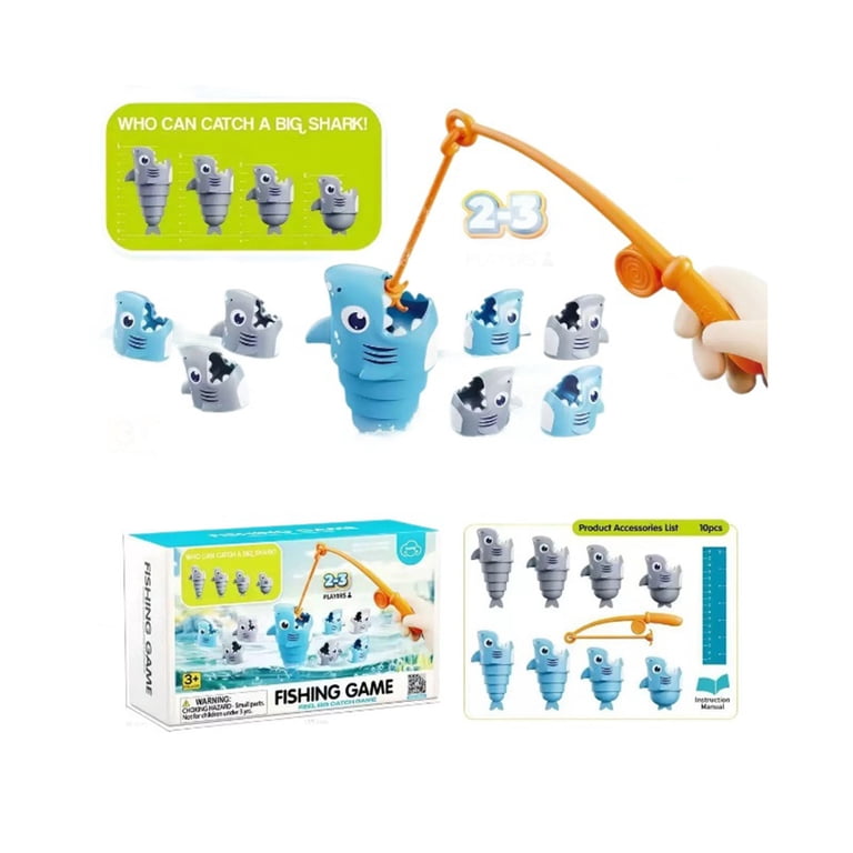 Eolstice Reel Big Catch Game, Preschool Early Math Toy for Boys