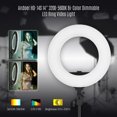 thumbnail image 1 of Mistaha HD-14S 14 Inch Studio Ring Light 36W 3200-5600K Bi-Color Dimmable LED Video Light, 1 of 8