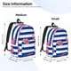 thumbnail image 2 of Easygdp Flamingo Mochila de Lona Resistente para Laptop, Compatible con Laptops de 15 a 17 pulgadas, Ideal para Escuela, Trabajo y Viajes-Medium, 2 of 5