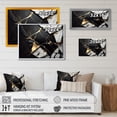 thumbnail image 4 of Designart Abstract Geode Gold IV Canvas Wall Art, 4 of 5