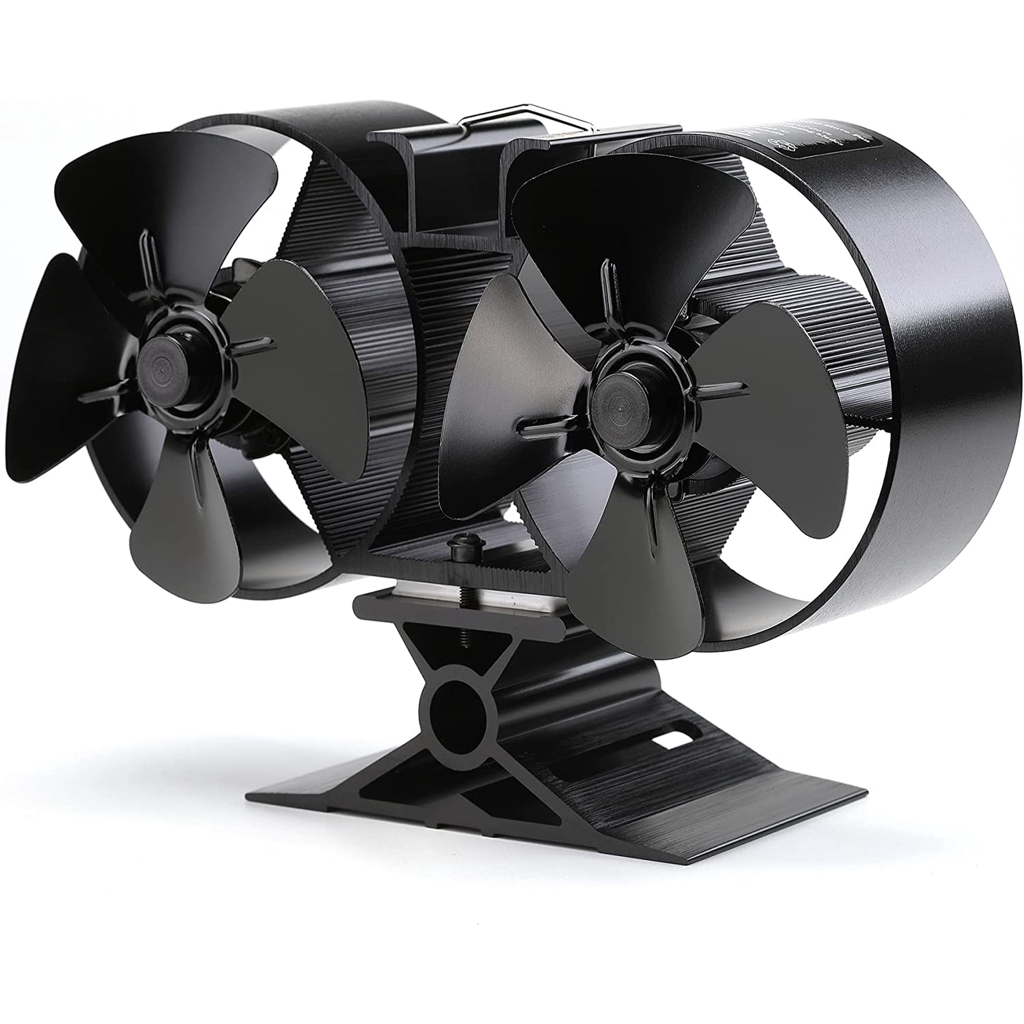 MINYIKJ Wood Stove Fan, 8 Blades Double Motors Fireplace Fan, Dual Fan for  Heater, Heat Powered Stove Top Fans for Gas/Pellet/Wood/Log Burner Stove,  Non Electric - Walmart.com