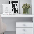 thumbnail image 3 of BBF Echo by Kathy Ireland 5 Piece Office Set in Pure White, 3 of 7