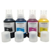 4 Packs Sublimation Heat Transfer Refill ink Bottles for SureColor F170 F570 F530 F500 F550 F560 Printer T49M1 T49M2 T49M3 T49M4