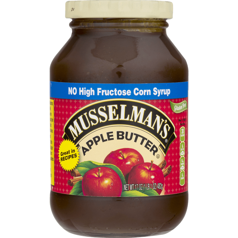 Musselman's Natural Apple Butter, Fat Free, Non-GMO, 17 oz Musselman's Natural Apple Butter, Fat Free, Non-GMO, 17 oz