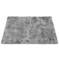 thumbnail image 4 of Alfombra suave para puerta, antideslizante, absorbente, alfombra para mesita de noche, alfombra para el hogar, baño, dormitorio, gris, 80x120cm, 4 of 11
