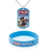 Pawpatrol Tag Necklace and Bracelet Set