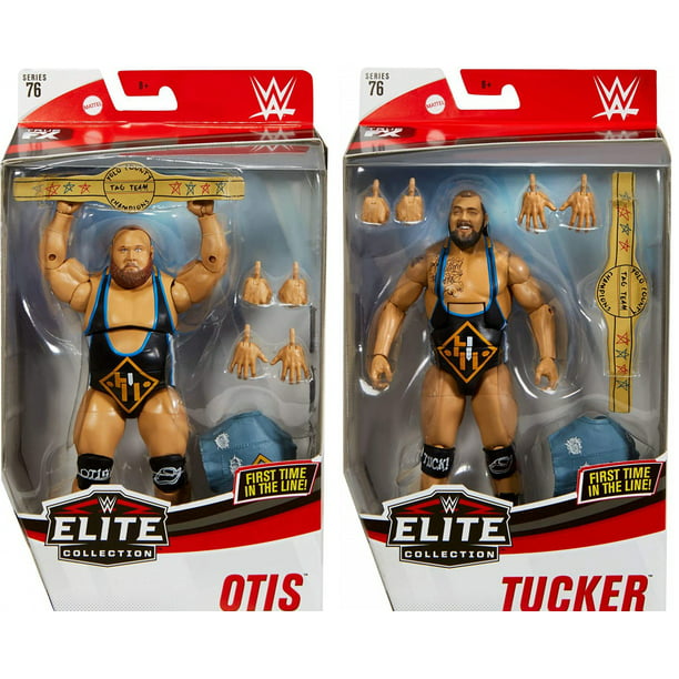 Wwe Wrestling Series 76 Heavy Machinery Set Of 2 Action Figures Otis Tucker Walmart Com