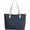 Navy Blue, variant on CoCoMangos Tote Bags with Zip for Women Ladies Waterproof Shoulder Tote Bag Large Capacity Casual Handbag for Commute Travel