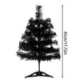 thumbnail image 3 of Black Christmas Tree Christmas Decoration Event Party Decorations, 3 of 5