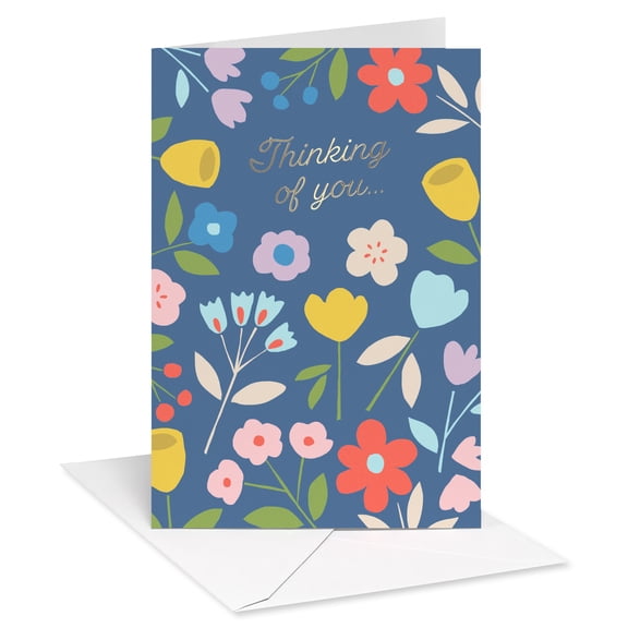 American Greetings Thinking of You Card for Friend (Floral)