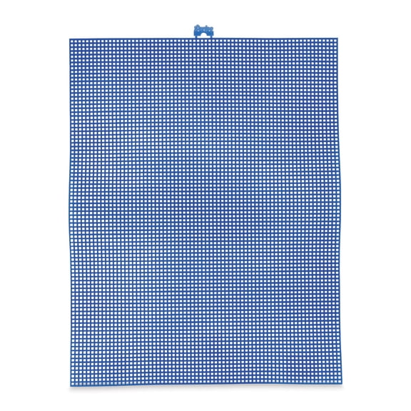 Colorful Plastic Canvas - 10-1/2" x 13-1/2", Dark Blue