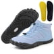 thumbnail image 1 of Botas de Nieve WDOplteas Con Forro Piel Zapatos Nieve para Tobillo Mujeres Hombres para Senderismo Azul 36, 1 of 9
