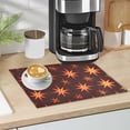 thumbnail image 5 of Dish Drying Mat Microfiber Kitchen Dish Pad Counter Absorbent Drainer Rack 12"x18" Red Stars, 5 of 6