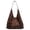 Brown, variant on Uobin Fashion Leopard Print Tote Large Capacity Shoulder Bag For Stylish Spacious Everyday Carry