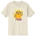 thumbnail image 4 of Adventure Time Magical Dog Jake Adult Natural Short Sleeve Tee-3XL, 4 of 7