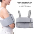 thumbnail image 4 of Eslingas Del Brazo Immobilizante De Hombro, Eslinga Del Bisel Extraíble Sleble De Hombro Ajustable Soporte Fuerte Y Eficiente Con Orificio Para Esguinces Para El Brazo Derecho, 4 of 7