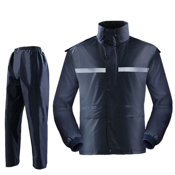 Traje de lluvia, conjunto de impermeable, conjunto de impermeable dividido de tela Oxford, funcionalidad inteligente