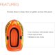 thumbnail image 3 of Explorer Inflatable Boat Series: Dual Air Chambers – Welded Oar Locks – Grab Handles – Bow Rope – Sporty Design, 3 of 5