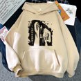 thumbnail image 3 of Kurosaki Ichigo-Sudadera con capucha para hombre, ropa de calle con estampado de dibujos animados, Zaraki Kenpachi, Y2k, Kawaii, 3 of 5