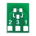 thumbnail image 3 of 100PCS SOT23 SOT23-3 Turn SIP3 Double-Side SMD Turn to DIP Adapter, 3 of 5