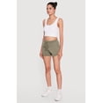 thumbnail image 2 of Women's Drawstring Waist Dolphin Sweatshorts, 2 of 4