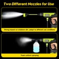 thumbnail image 6 of SEESE Cordless Pressure Washer, 1000 PSI Handheld Portable Power Washer with 4.0Ah Battery, 6-in-1 Nozzle & 16.4 ft Hose for Car, Garden, Patio, 6 of 6