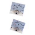 thumbnail image 1 of de 2 medidores de corriente de amperímetro de amperímetro de panel analógico DC 0-50mA y 0-15A, 1 of 9