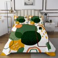 thumbnail image 1 of Erosebridal Modern Abstract Art Coverlet Set Queen, Watercolor Geometric Bedding Set, Lightweight 3 Pieces, 1 of 5