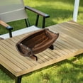 thumbnail image 1 of BESTYASH 2Pcs Rustic Wood Half Barrel Planters Outdoor Durable Decorative Garden Flower Pots, 1 of 8