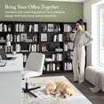 thumbnail image 4 of Bush Furniture Cabot Tall 5 Shelf Bookcase in Espresso Oak, 4 of 9